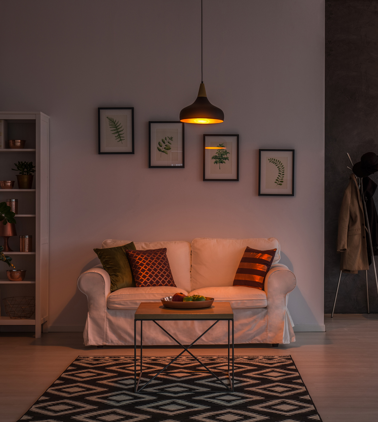 Open living room